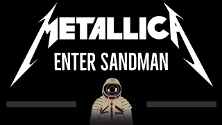 Metallica • Enter Sandman (CC) 🎤 [Karaoke] [Instrumental Lyrics]