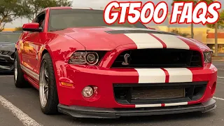What you should know when buying 07-14 Shelby GT500 FAQ