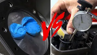 Better Engine Building: Clay vs Dial Indicator when Checking Piston to Valve Clearance