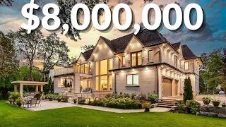 Inside an $8,000,000 Toronto Mega Mansion With Crazy Amenities | Toronto Luxury Home Tour