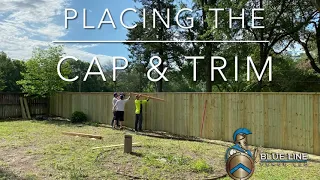 Cap & Trim Privacy Fence in Tyler Texas