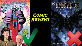 Reviews: Superman78 and Batman 89