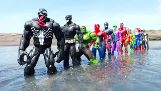 AVENGERS SUPERHERO, SPIDER-MAN VS HULK CARTOON, VENOM, CAPTAIN AMERICA VS THANOS, IRON MAN PART 55