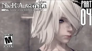 【NieR:Automata Game of the YoRHa Edition】 Route C Gameplay Walkthrough part 4 [PC - HD]
