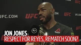 "I left it all in there and made history" Jon Jones reflects on UFC 247 win