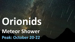 Orionids Meteor Shower 2023