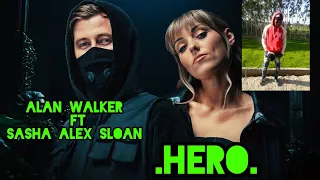 Alan Walker & Sasha Alex Sloan - Hero [Official Dance Video] Hero foot shuffle Dance