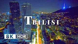 Tbilisi, Georgia in 8K HDR 10 BIT ULTRA HD Drone Video (60 FPS)