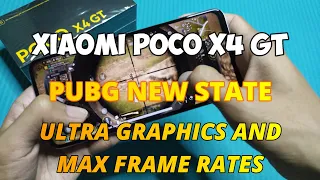 PUBG New State in Xiaomi POCO X4 GT (Hand Cam)