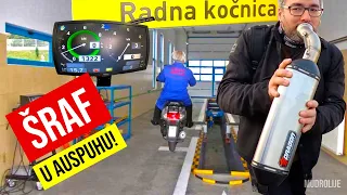 Registracija motora i sraf koji nedostaje