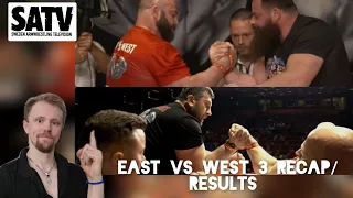 THAT EVENT WAS CRAZY!! / EAST VS WEST 3 RECAP/RESULTS