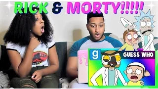 Gmod Guess Who Funny Moments - Rick and Morty Edition! (Garry's Mod) By VanossGaming REACTION!!!!