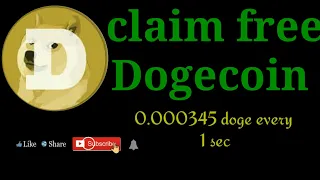 Claim free Dogecoin every second!How to claim Dogecoin?Claim Dogecoin to Faucetpay! Payment proof?