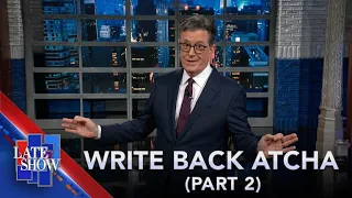 Stephen Colbert Recaps A Crazy Summer, Part 2: Travis & Taylor’s Couple Name, Trump’s Fantasy World