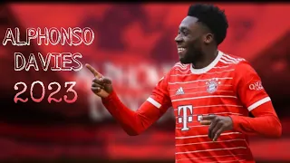 Alphonso Davies Dribbling skills & Defender 2023/24