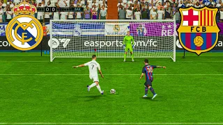 FIFA 23.REAL MADRID VS BARCELONA RONALDO VS MESSI PENALTY SHOUTOUT GAMEPLAY
