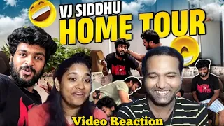 Vj Siddhu Costly Home Tour Part 2🤪😁😂🤪 | Vj Sidhu Vlogs Video Reaction | Tamil Couple Reaction