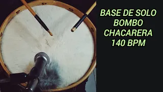 Base de solo bombo, chacarera - 140 Bpm