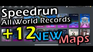 All World Records in SPEEDRUN +12 NEW MAPS - 2023 -  Bhop Pro Records