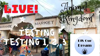 LIVE: Animal Kingdom Testing