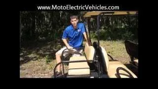 citEcar Electric 8 Passenger Golf Cart | From Moto Electric Vehicles