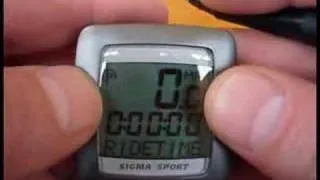 Sigma Sport Bicycle Computer - How to Set Wheel Size