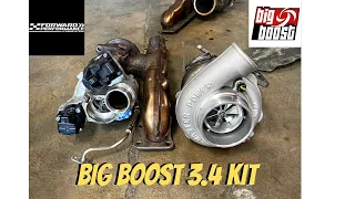 BIG BOOST 3.4 UNBOXING BMW F30 N55 FORCED INDUCTION STUDIOS