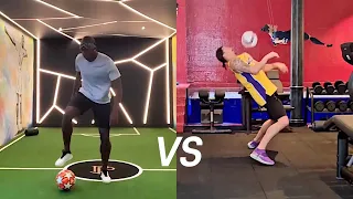 POGBA vs ZLATAN (freestyle competition on SNS)