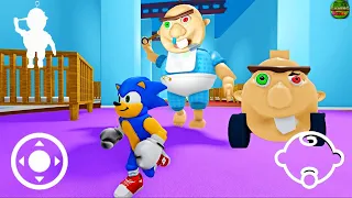 SONIC VS BABY BOBBY'S DAYCARE SCARY OBBY in Roblox HD
