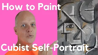 Easy Cubism Art Movement – Analytic Cubism vs Synthetic Cubism - Cubist portrait