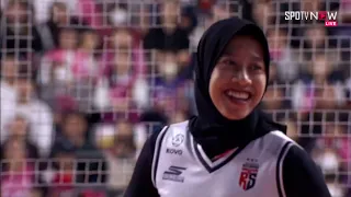 [V-League] | Momen Megawati & Red Sparks Epic Comeback di Set Pertama! Red Sparks vs Pink Spiders