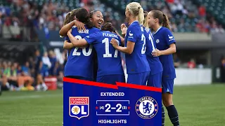 Lyon 2-2 (4-3 pens) Chelsea | International Women's Champions Cup | Extended Highlights