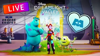 DISNEY Dreamlight Valley. Drowning My Valley in Flowers For This Dreamsnap...