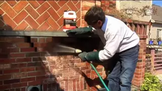 Cleaning Brick and Stone - Outdoor HowTo From Home Work With Hank