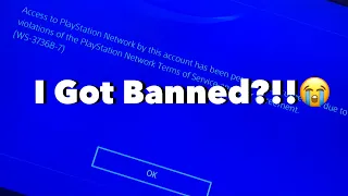 I Got Banned Permanently From PlayStation‼️ My Thoughts + Explaination