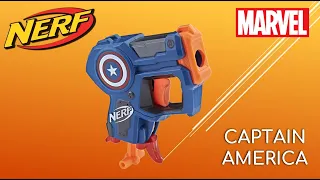 [REVIEW] Nerf Microshots Marvel Captain America | The Captain's Shrunk Gun