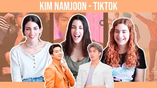 RM (Kim Namjoon) BTS #42 Tiktok Compilation | SPANISH REACTION (ENG SUB)