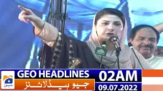 Geo Headlines Today 2 AM | Geo News | 9 July 2022