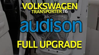 Volkswagen Transporter T6 - Full Digital Audison Sound Upgrade