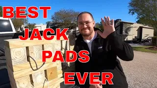 [DIY] BEST RV JACK PADS: Don't waste $ on SnapPads or Anderson Jack Blocks