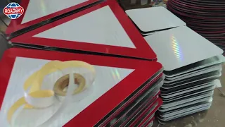 road sign production video