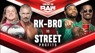 RK-Bro Vs The Street Profits - WWE Raw 18/10/2021 (En Español)