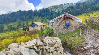 Very Hard Daily Routine Of Nepali Mountain Village People|| Nepal🇳🇵Mountain Village Life||