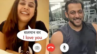Shehnaz Gill openly saying I Love You to Salman Khan in a Reality Show