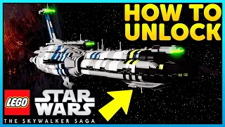 How to UNLOCK the INVISIBLE HAND in Lego Star Wars The Skywalker Saga! Capital Ships Tutorial