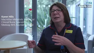 Macmillan Metastatic Colorectal Cancer Clinical Nurse Specialist Karen Hills