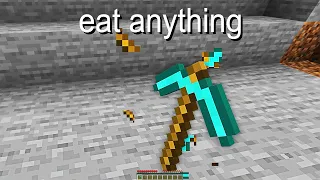 Minecraft, But You Can Eat Any Item..