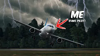 Storm Chasing In A Plane In Flight Sim!!