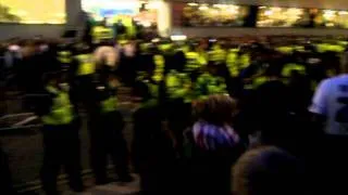 Manchester United at Leeds 2011 - Stuck behind enemy lines