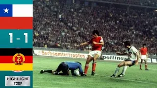 East Germany 1 x 1 Chile ●1974 World Cup Extended Goals & Highlights HD 1080